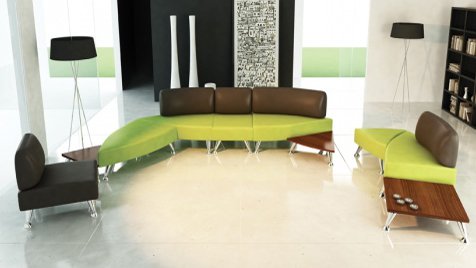 Офисный диван без подлокотников toform «М23 fashion trends» - вид 1